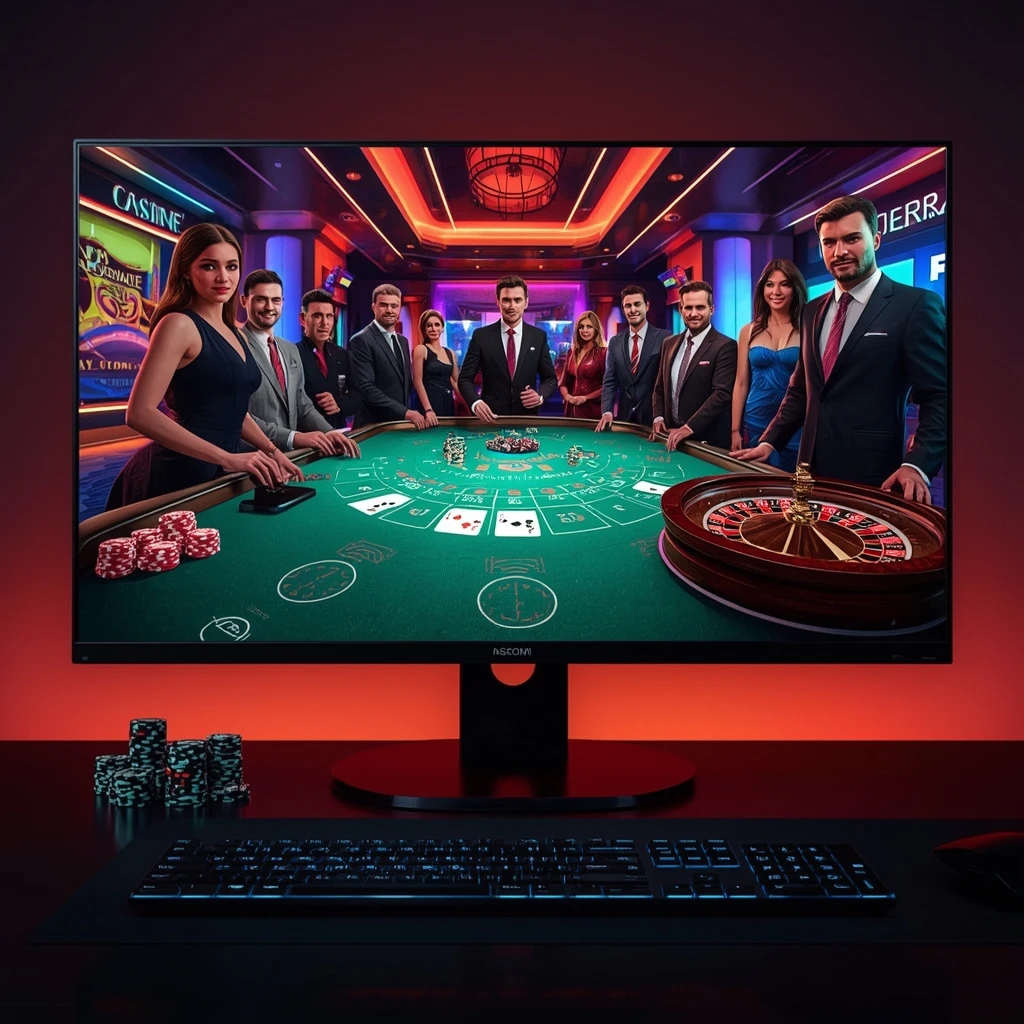 online Baccarat game at Batery Casino